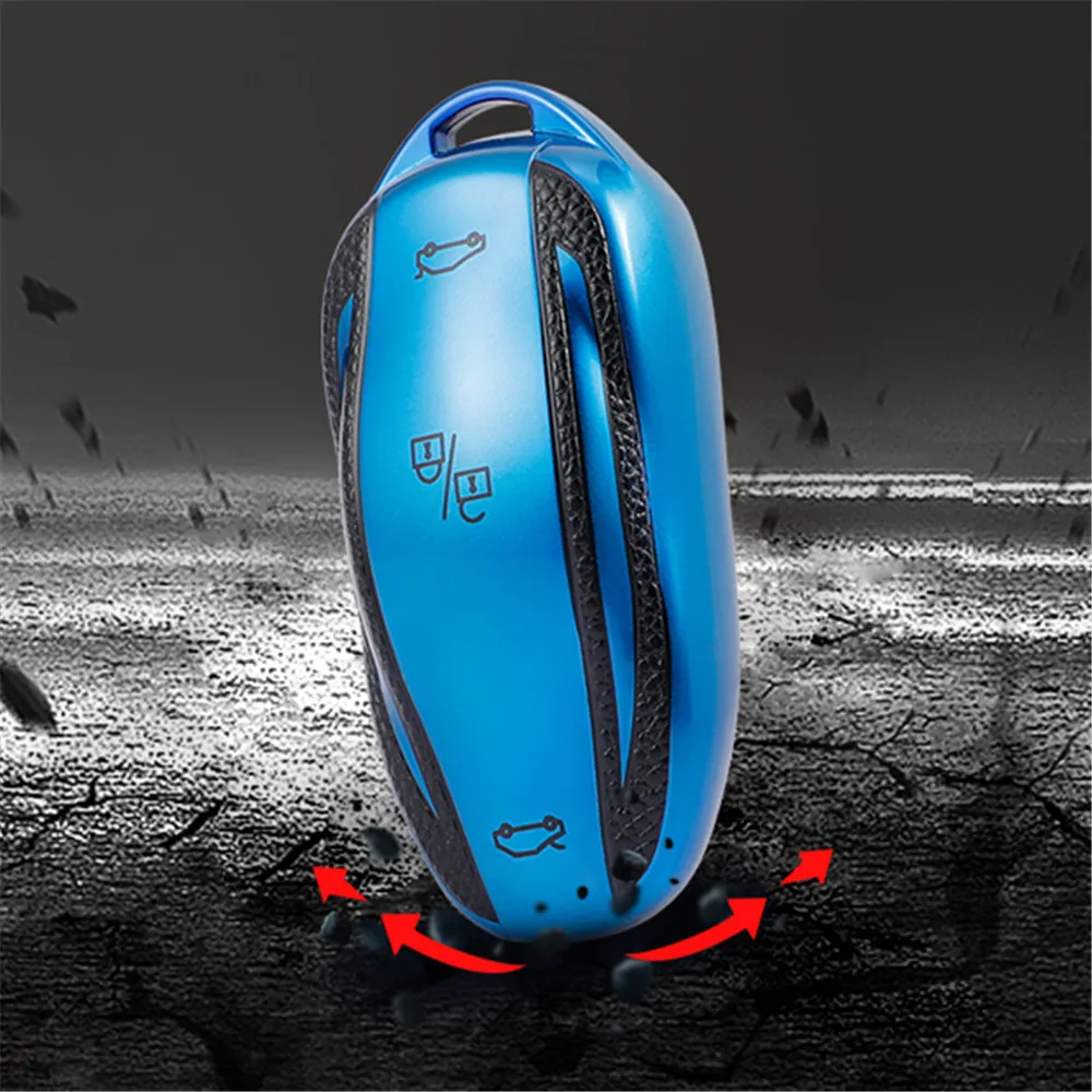 TPU Leahter Car Key Case for Tesla Model S Model 3 Model X Car Remote Smart Key Cover Case Shell Holder Fob Keychain Protector
TPU Leahter Car Key Case for Tesla Model S Model 3 Model X Car Remote Smart Key Cover Case Shell Holder Fob Keychain Protector