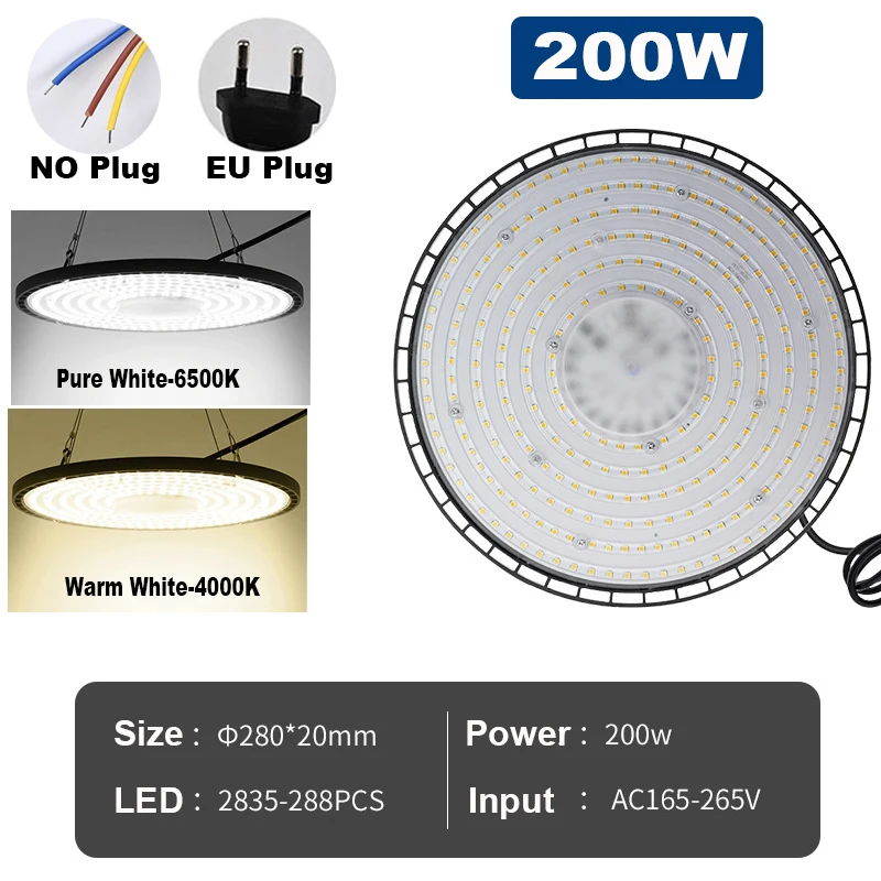 200 Вт, НЛО, яркая, супер яркая, 100 Вт, 150 Вт, водонепроницаемая, для промышленного рынка, складов, гаражей, В переменного тока
200 Вт, НЛО, яркая, супер яркая, 100 Вт, 150 Вт, водонепроницаемая, для промышленного рынка, складов, гаражей, В переменного тока