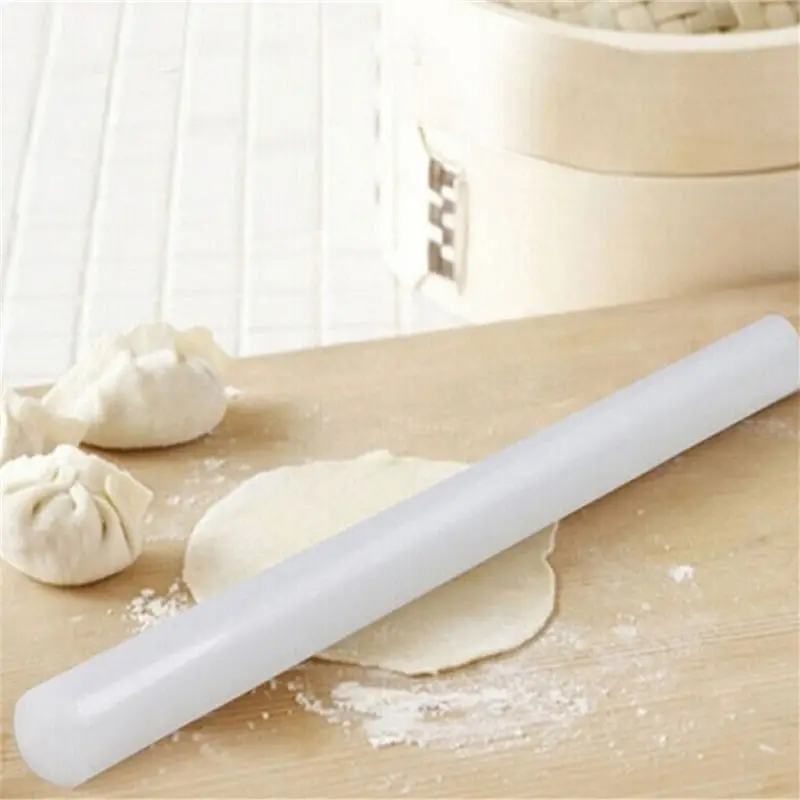 23cm High Quality Plastic White Non-stick Glide Fondant Rolling Pin Fondant Gift Dough Roller Decorating Gift Roller
23cm High Quality Plastic White Non-stick Glide Fondant Rolling Pin Fondant Gift Dough Roller Decorating Gift Roller