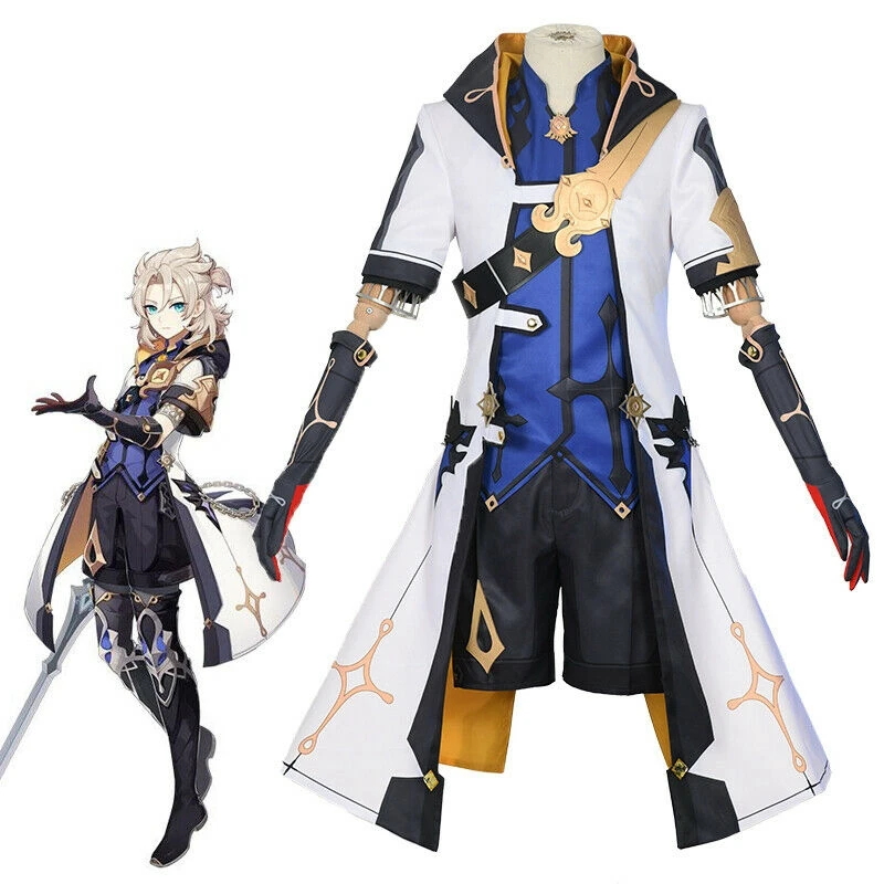 Anime Genshin Impact Costume Albedo Cosplay Halloween Party Carnival Game Clothes Wig Uniform Jacket Suit Outfit Set Unisex
Anime Genshin Impact Costume Albedo Cosplay Halloween Party Carnival Game Clothes Wig Uniform Jacket Suit Outfit Set Unisex