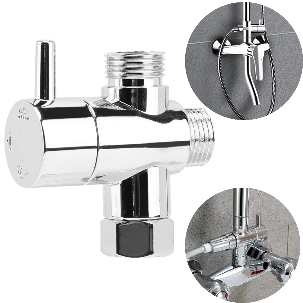 Function Switch Adapter Control Valve 3 Way Tee Connector Shower Head Diverter Valve ForHome Improvement Shower Water Separator
Function Switch Adapter Control Valve 3 Way Tee Connector Shower Head Diverter Valve ForHome Improvement Shower Water Separator