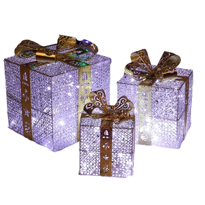 3 Pieces Christmas Trees Light Box Toy for Kids&Adults Delicate Supplies Party Favor Home Indoor Outdoor Kit
3 Pieces Christmas Trees Light Box Toy for Kids&Adults Delicate Supplies Party Favor Home Indoor Outdoor Kit