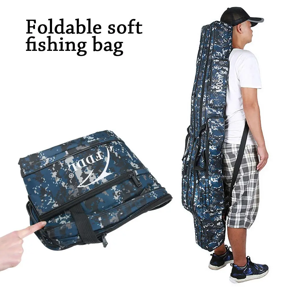 Large Capacity Multifunctional Travel Portable Umbrella Bag Fishing Bag Fishing Rod Pouch Fishing Tackle Tool
Large Capacity Multifunctional Travel Portable Umbrella Bag Fishing Bag Fishing Rod Pouch Fishing Tackle Tool