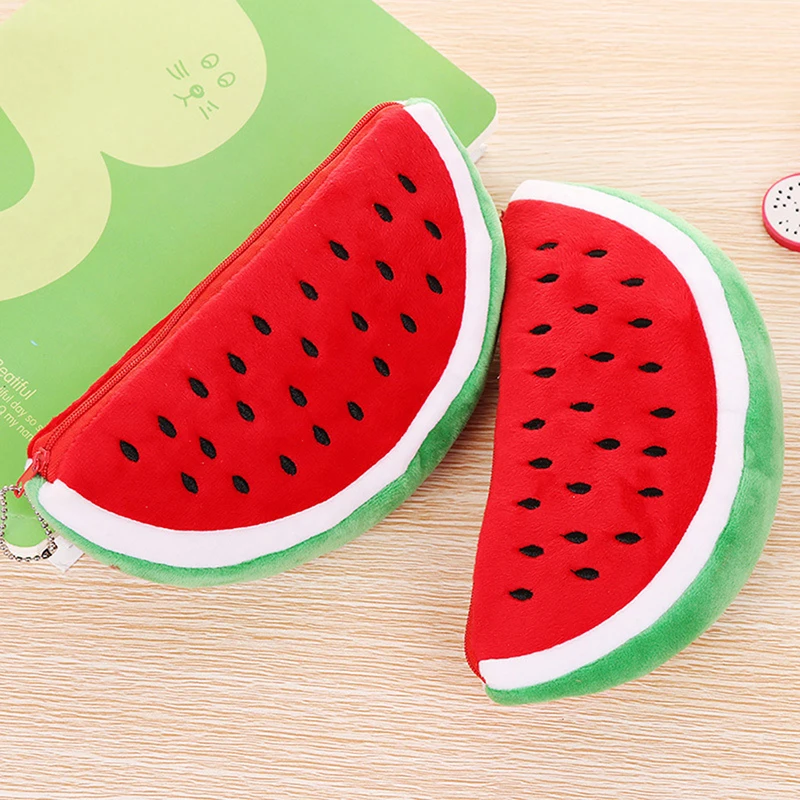Creative Watermelon Plush Pencil Case Kawaii School Pen Bag Supplies Pouch Students Stationery Korean Girls Cartoon Zipper Fruit
Creative Watermelon Plush Pencil Case Kawaii School Pen Bag Supplies Pouch Students Stationery Korean Girls Cartoon Zipper Fruit
