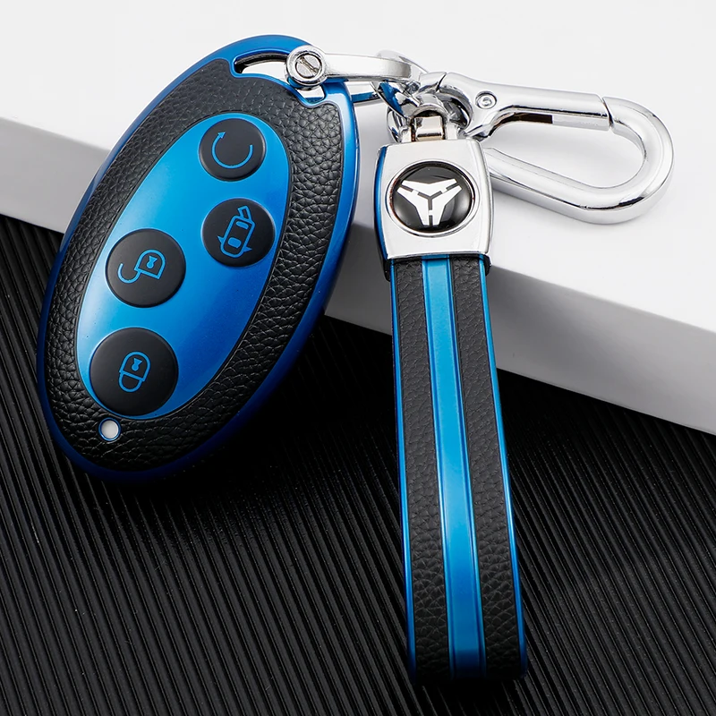 For BYD Song Max Yuan S7 Qin 80 4 Button TPU+Leather Car Key Case Cover Accessories Car-Styling Holder Shell Keychain Protection
For BYD Song Max Yuan S7 Qin 80 4 Button TPU+Leather Car Key Case Cover Accessories Car-Styling Holder Shell Keychain Protection
