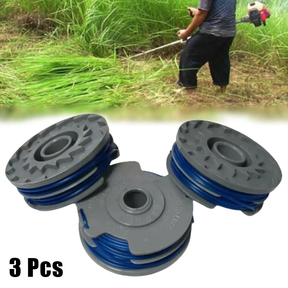 3pcs Grass Trimmer Line Spool Graden Brush Cutter Line For Mac Allister MGTP430 MGTP600 FAST POST Lawn Mower Cutting Accessorie
3pcs Grass Trimmer Line Spool Graden Brush Cutter Line For Mac Allister MGTP430 MGTP600 FAST POST Lawn Mower Cutting Accessorie