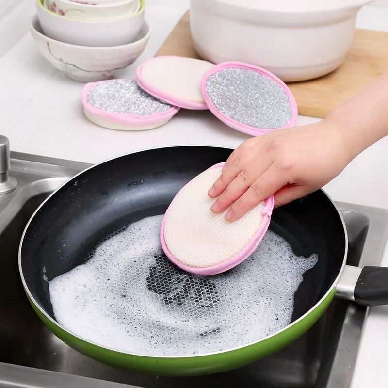 Thicken 2.5CM Double Sides Cleaning Sponge Pan Pot Dish Clean Sponge Household Cleaning Tools Dishwashing Brushes
Thicken 2.5CM Double Sides Cleaning Sponge Pan Pot Dish Clean Sponge Household Cleaning Tools Dishwashing Brushes