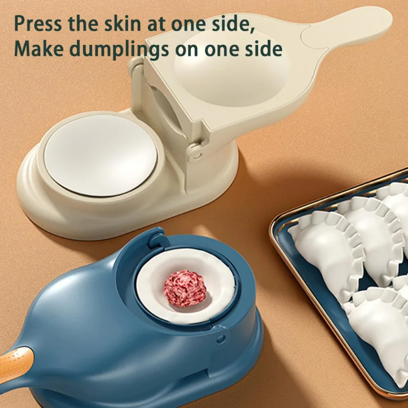 

The Machine Dumpling Household Mold Dough Two-in-one Meat Manual Kitchen New Pressing Tool Rolling Kitchen Buns Set Dumpling Bun