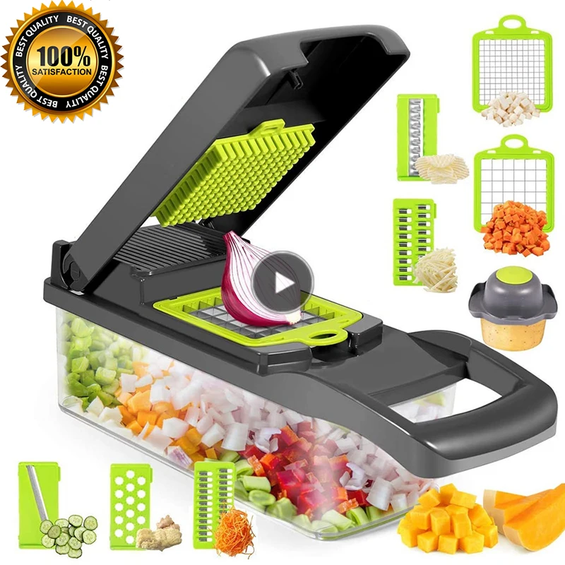Vegetable Cutter Multifunctional Slicer Fruit Potato Peeler Carrot Grater Kitchen Accessories Basket Vegetable Slicer
Vegetable Cutter Multifunctional Slicer Fruit Potato Peeler Carrot Grater Kitchen Accessories Basket Vegetable Slicer