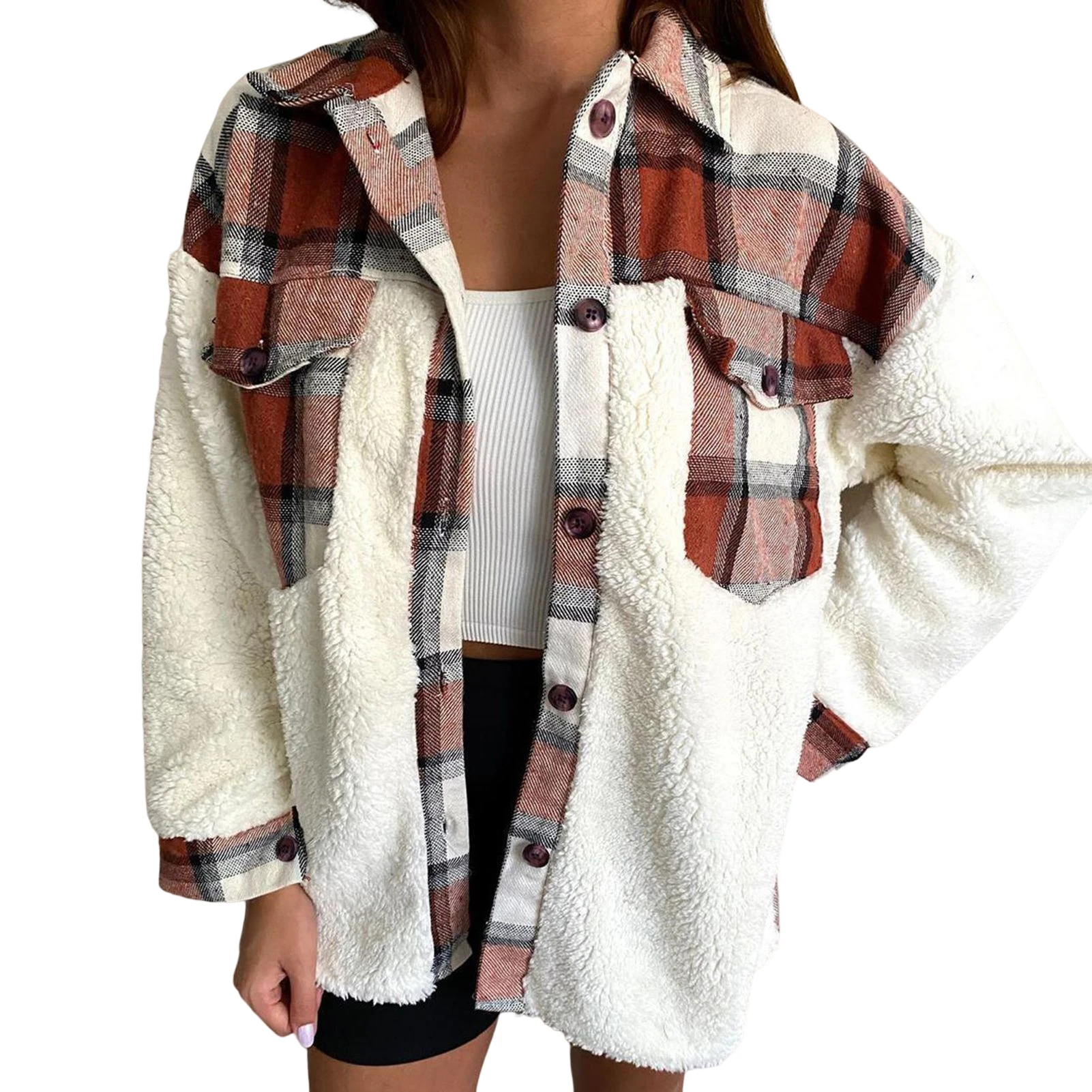 Women's Winter Coats for Casual Button Cardigan Coats Outerwear for Women's Casual Daily
Women's Winter Coats for Casual Button Cardigan Coats Outerwear for Women's Casual Daily