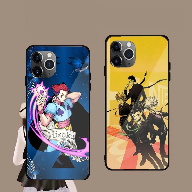Чехол для телефона в стиле аниме Hunter Для IPhone 14, 13, 12, 11, XS, X, 8, 7, 6 Plus, Mini Pro Max, SE 2022, черный стеклянный чехол для телефона из поликарбоната и ТПУ
Чехол для телефона в стиле аниме Hunter Для IPhone 14, 13, 12, 11, XS, X, 8, 7, 6 Plus, Mini Pro Max, SE 2022, черный стеклянный чехол для телефона из поликарбоната и ТПУ