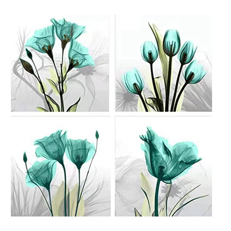 4Pcs Green Flowers DIY Full Round Drill Diamond Painting Cross Stitch Craft Kits Art Home Wall Decoration Children Gifts
4Pcs Green Flowers DIY Full Round Drill Diamond Painting Cross Stitch Craft Kits Art Home Wall Decoration Children Gifts