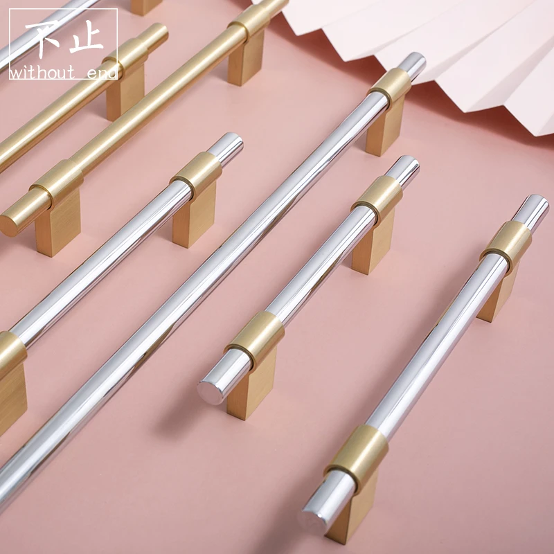 European style/Silver Solid Brass Cabinet Long Handles Furniture Drawer Pulls Drawer T Bar Kitchen Pulls Furniture Hardware
European style/Silver Solid Brass Cabinet Long Handles Furniture Drawer Pulls Drawer T Bar Kitchen Pulls Furniture Hardware