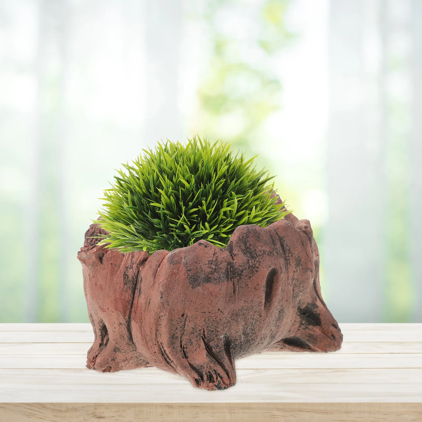 Faux Stump Planter Retro Cement Shaped Flowerpot Pots Fake Vase Garden For Vintage Table
Faux Stump Planter Retro Cement Shaped Flowerpot Pots Fake Vase Garden For Vintage Table