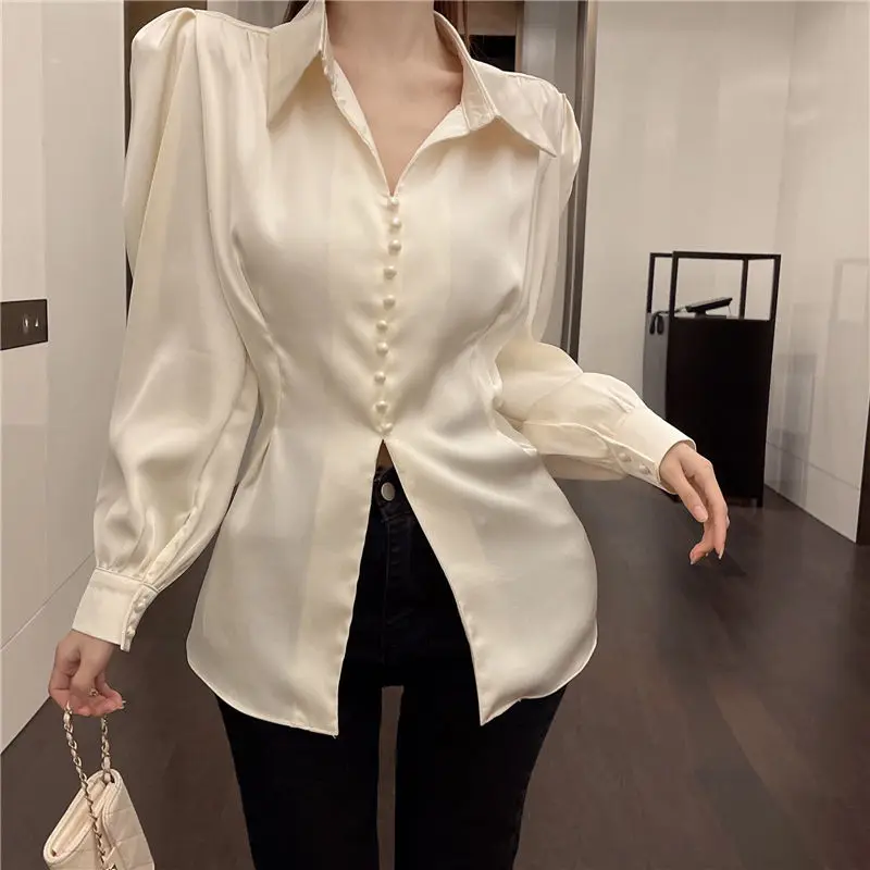 Deeptown Elegant Chiffon Blouses Vintage Tunics Chic Casual Sexy Puff Sleeve Shirts Korean Fashion Ladies Retro tops Spring 2022
Deeptown Elegant Chiffon Blouses Vintage Tunics Chic Casual Sexy Puff Sleeve Shirts Korean Fashion Ladies Retro tops Spring 2022
