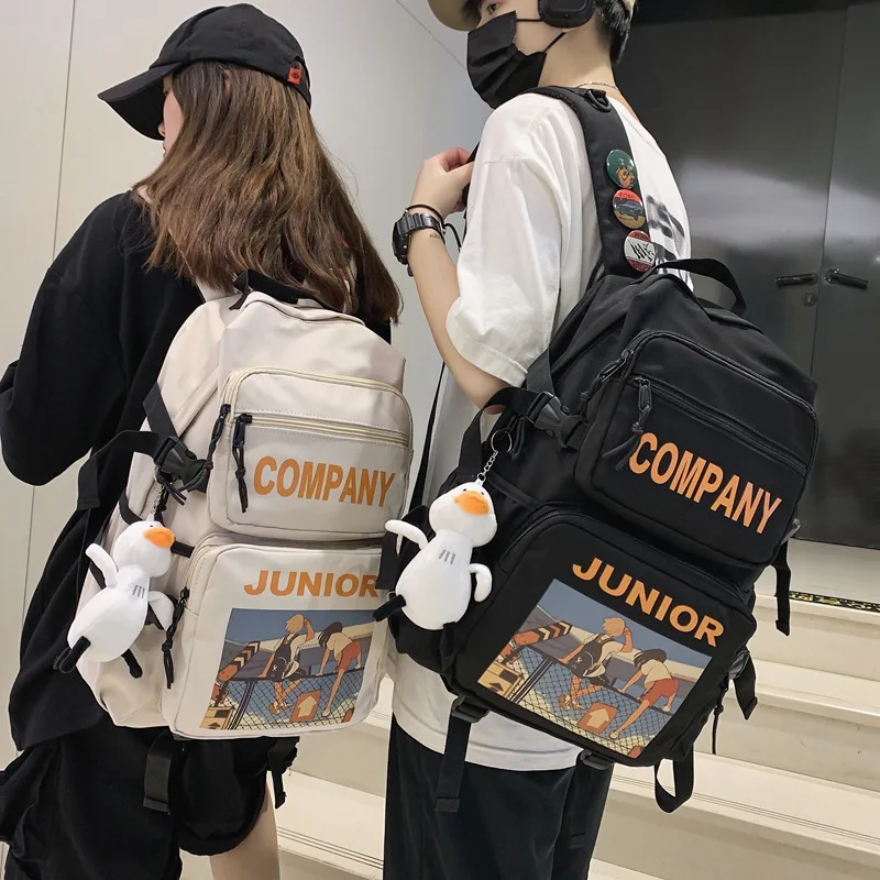 Qyahlybz school bags for boys female ins high school large capacity students backpack men's fashion campus men's backpacks
Qyahlybz school bags for boys female ins high school large capacity students backpack men's fashion campus men's backpacks