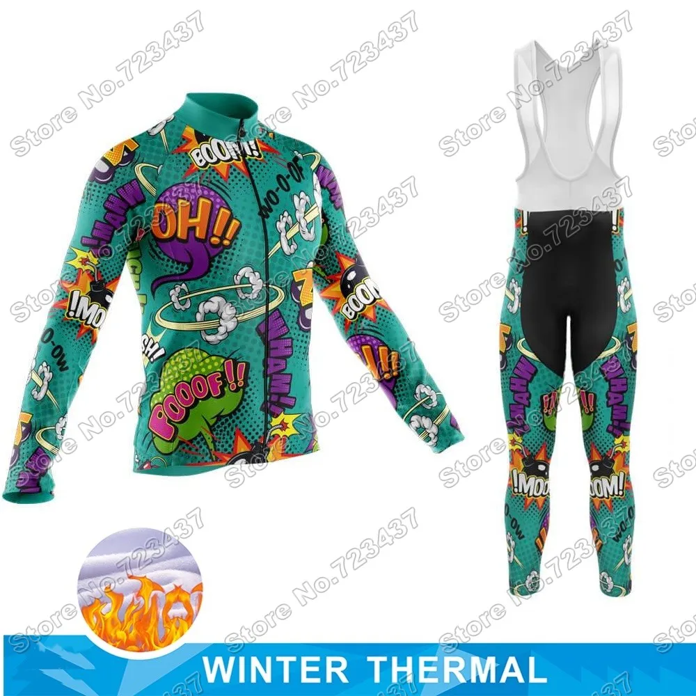 Мужской комплект одежды для велоспорта, зимняя трикотажная кофта с принтом взрывоопасных комиксов, одежда для велоспорта, 2021 
Мужской комплект одежды для велоспорта, зимняя трикотажная кофта с принтом взрывоопасных комиксов, одежда для велоспорта, 2021