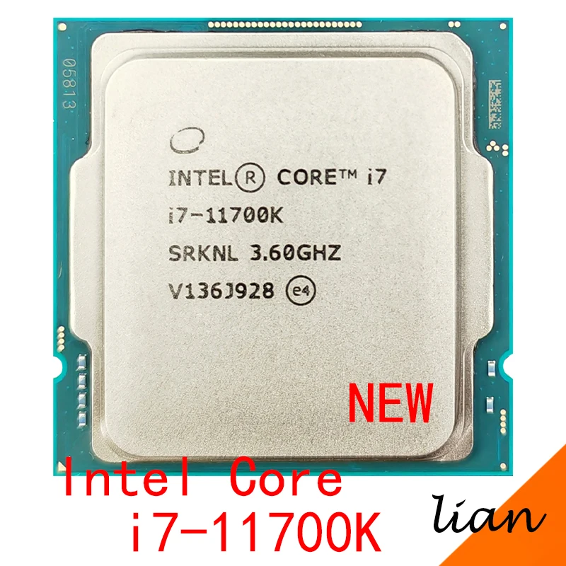 Intel Core i7-11700K NEW i7 11700K 3.6 GHz Eight-Core 16-Thread CPU Processor L3=16M 125W LGA 1200 new but no fan
Intel Core i7-11700K NEW i7 11700K 3.6 GHz Eight-Core 16-Thread CPU Processor L3=16M 125W LGA 1200 new but no fan