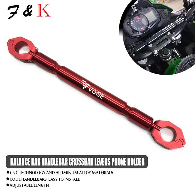 

For Loncin VOGE 300 RALLY 300 300RALLY Motorcycle Accessories Balance Bar Handlebar Crossbar Levers Phone Holder Spare Parts
