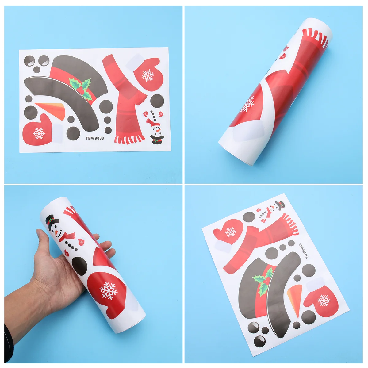 Christmas Sticker Snowman Stickers Door Wall Decal Refrigerator Decorations Garage Decoration Cartoon Window Adhesive Selffridge 
Christmas Sticker Snowman Stickers Door Wall Decal Refrigerator Decorations Garage Decoration Cartoon Window Adhesive Selffridge