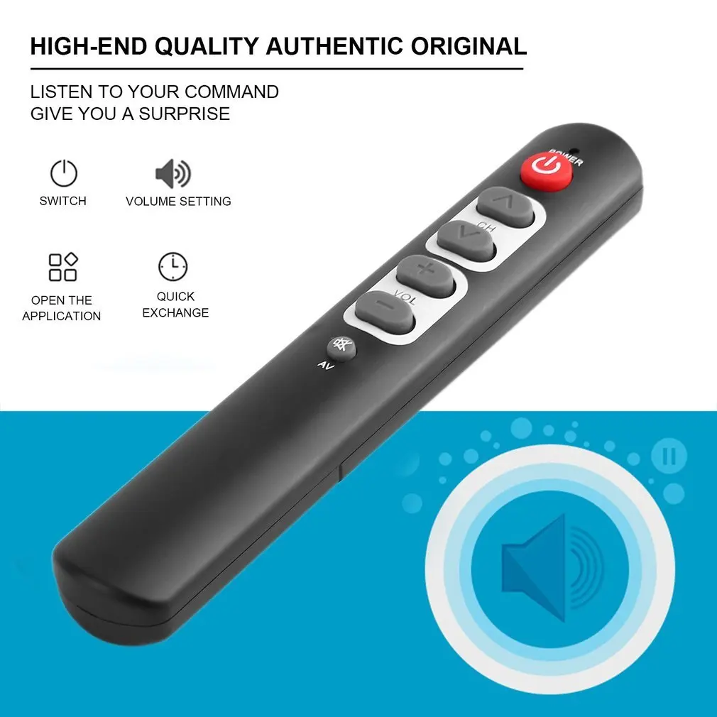Universal 6 Key Pure Learning Remote Control Copy Infrared IR Remote Controller for Smart TV BOX STB DVD DVB VCR HIFI Amplifier
Universal 6 Key Pure Learning Remote Control Copy Infrared IR Remote Controller for Smart TV BOX STB DVD DVB VCR HIFI Amplifier