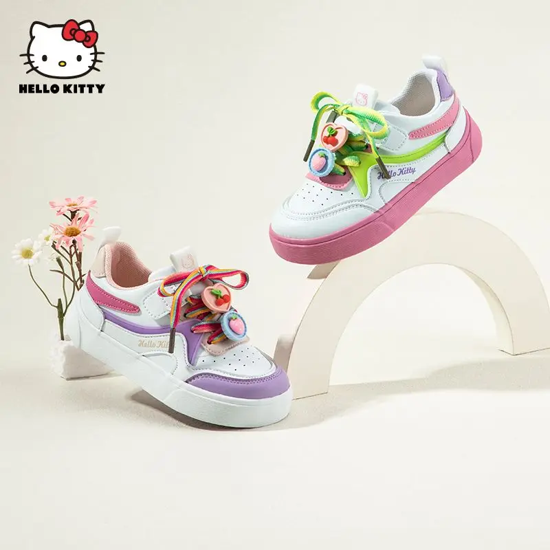 Sanrio Kawaii Hello Kitty Children's Shoes Cute Cartoon Kids Sneakers Spring Autumn New Girls Board Shoes Casual Shoes Gift
Sanrio Kawaii Hello Kitty Children's Shoes Cute Cartoon Kids Sneakers Spring Autumn New Girls Board Shoes Casual Shoes Gift