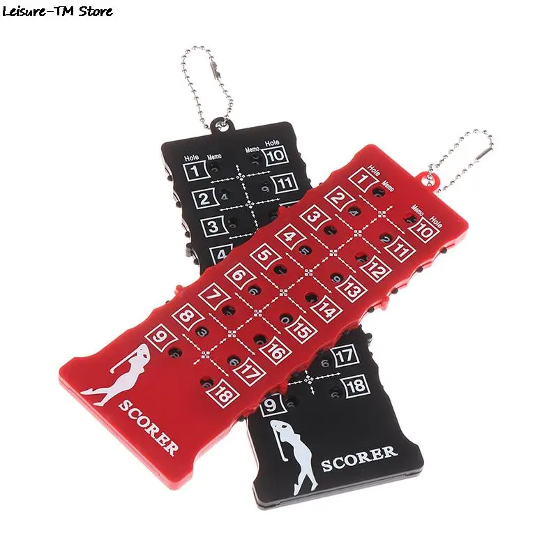 1Pc 18 Hole Golf Stroke Putt Score Card Counter Score Indicator With Key Chain Golf Rectangle Scores Counting Tool
1Pc 18 Hole Golf Stroke Putt Score Card Counter Score Indicator With Key Chain Golf Rectangle Scores Counting Tool