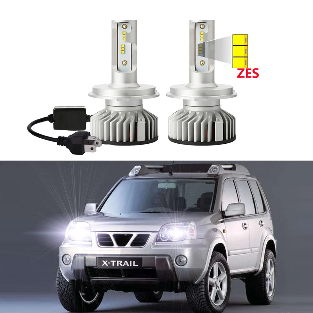 2Pcs Car Led Headlight Bulb For NISSAN X-TRAIL X Trail xtrail T30 2001 2002 2003 2004 2005 2006 2007 High Low Beam LED Headlamp
2Pcs Car Led Headlight Bulb For NISSAN X-TRAIL X Trail xtrail T30 2001 2002 2003 2004 2005 2006 2007 High Low Beam LED Headlamp