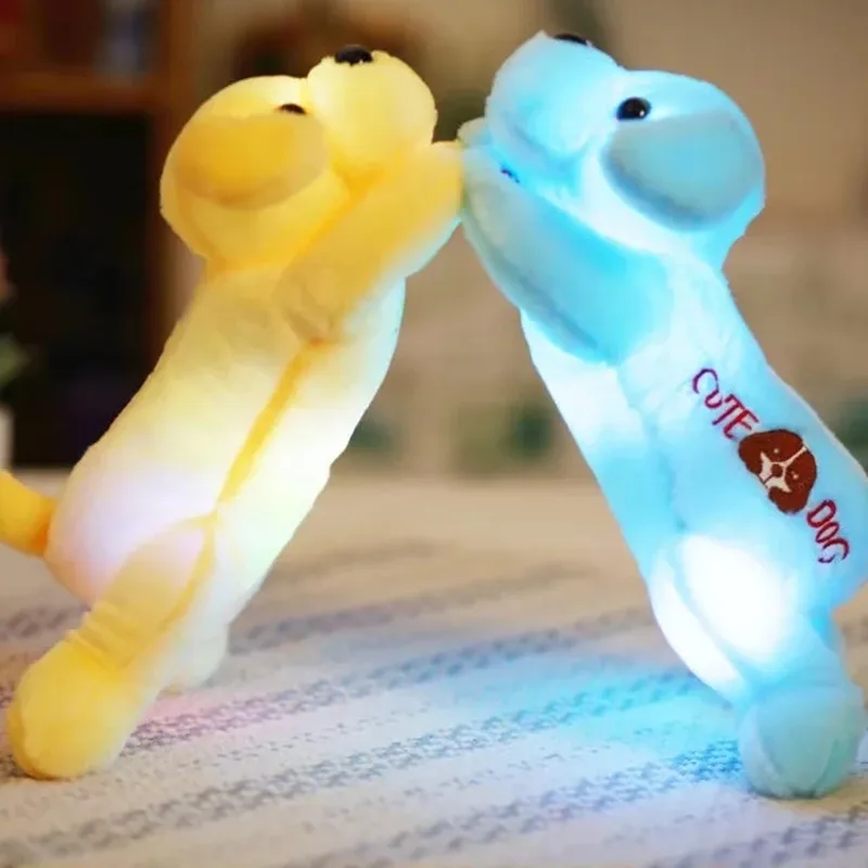 30/50/80cm Kawaii Luminous Plush Dog Glowing LED Light Cute Animal Toys Lovely Stuffed Colorful Pillows Kids Child Girls Gift
30/50/80cm Kawaii Luminous Plush Dog Glowing LED Light Cute Animal Toys Lovely Stuffed Colorful Pillows Kids Child Girls Gift