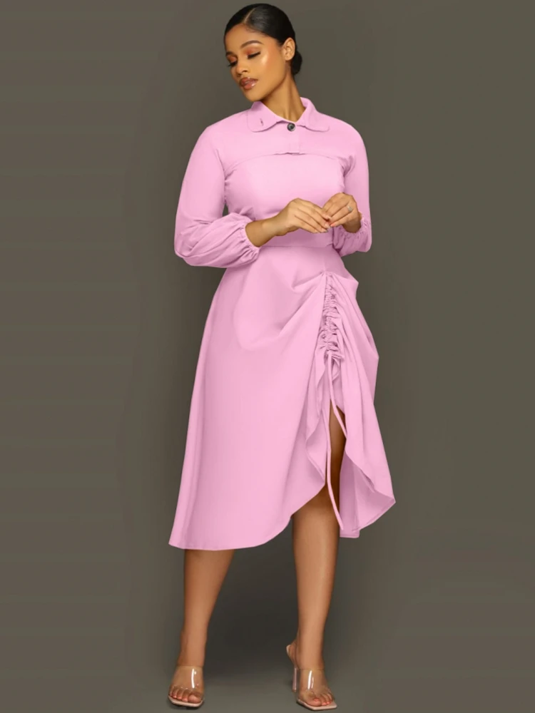 2 Piece Sets African Shirring Mid-calf Dress African Dresses For Women Dashiki New Style Africa Clothes Fashion Africaine Femme
2 Piece Sets African Shirring Mid-calf Dress African Dresses For Women Dashiki New Style Africa Clothes Fashion Africaine Femme