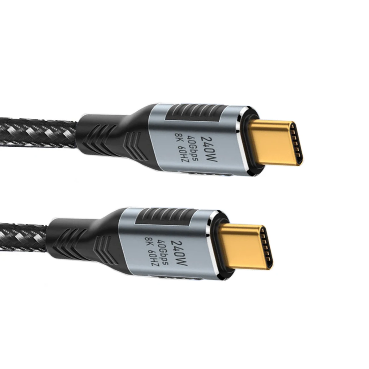 40Gbps USB3.1 100W 8K@60Hz 5K USB4.0 Compatible with Thunderbolt3/4 USB-C 240W USB4 Cable
40Gbps USB3.1 100W 8K@60Hz 5K USB4.0 Compatible with Thunderbolt3/4 USB-C 240W USB4 Cable