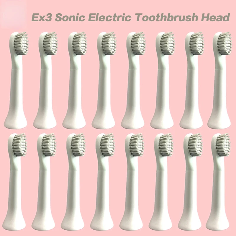 Original Toothbrush Head for EX3 Sonic Electric Toothbrush 2-16Pcs Replaceable Head DuPont Bristles Sealed Package Youpin
Original Toothbrush Head for EX3 Sonic Electric Toothbrush 2-16Pcs Replaceable Head DuPont Bristles Sealed Package Youpin