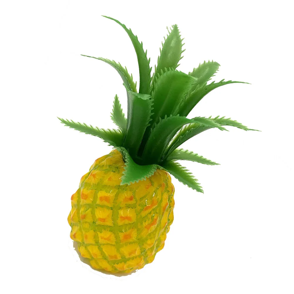 

Artificial Mini Pineapple Home Dining Area Shopping Mall Decorations Display Photographic Props Lifelike Fruits
