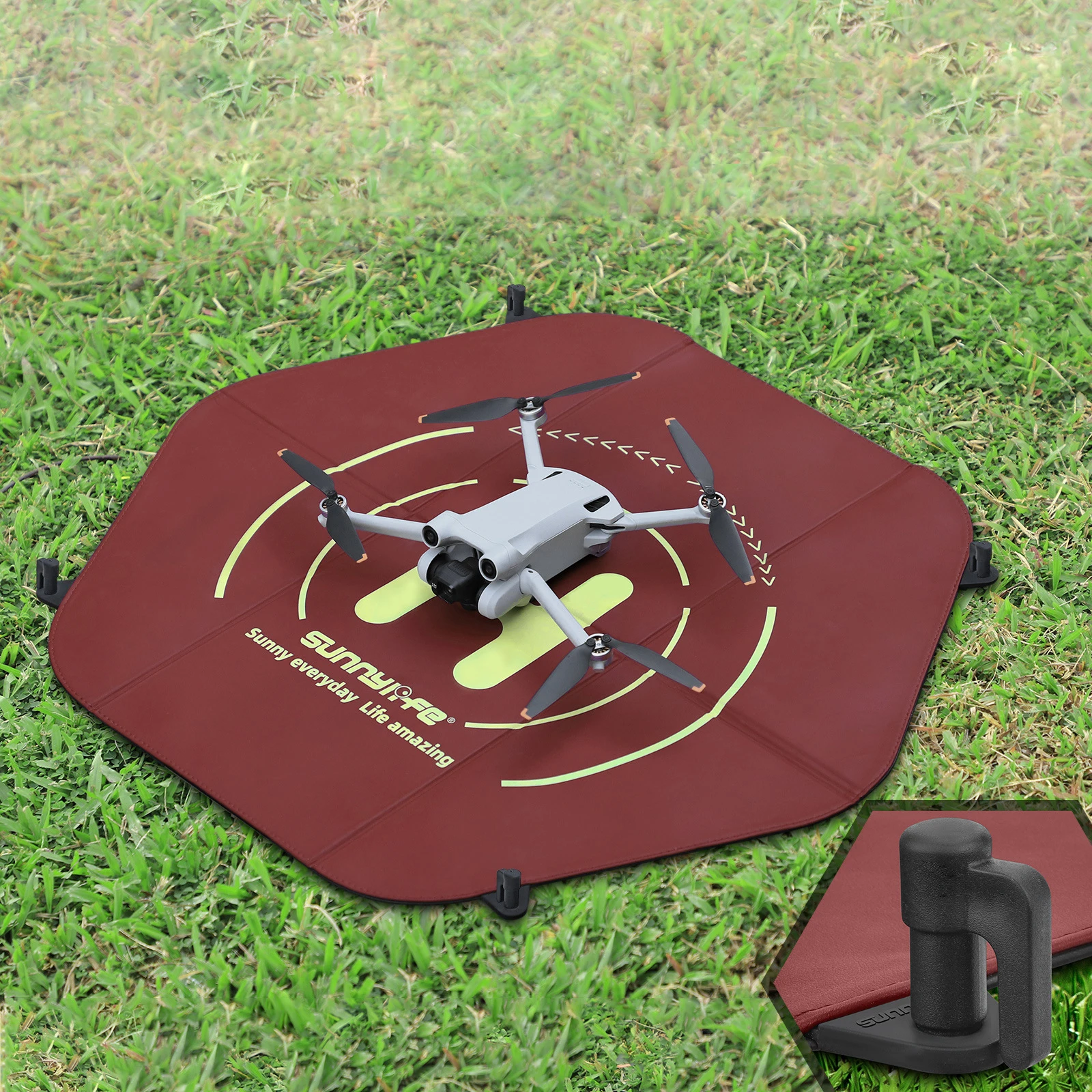 Для DJI Avata /Mavic 3 складной Helipad водонепроницаемый 60 см взлет и посадочная площадка с наземным шипом для мини 3 Pro Аксессуары
Для DJI Avata /Mavic 3 складной Helipad водонепроницаемый 60 см взлет и посадочная площадка с наземным шипом для мини 3 Pro Аксессуары