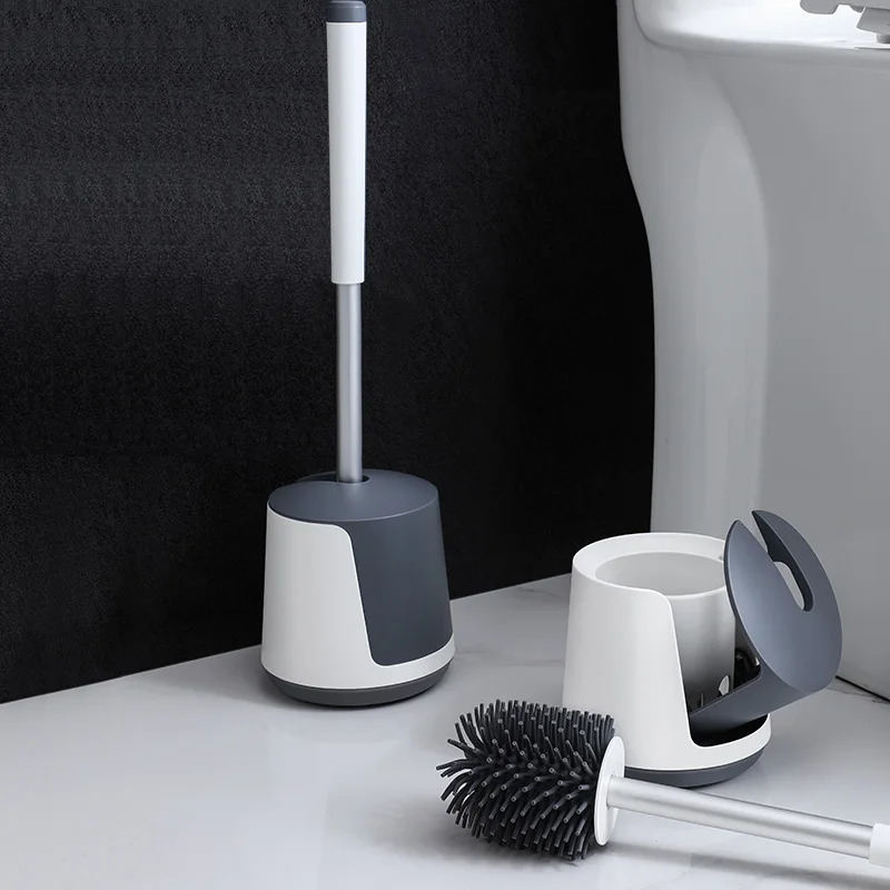Bathroom Toilet TPR Silicone Brush Soft Bristle With Holder Home Hotel WC Cleaning Brush Cleaner Floor Stand Accessories
Bathroom Toilet TPR Silicone Brush Soft Bristle With Holder Home Hotel WC Cleaning Brush Cleaner Floor Stand Accessories