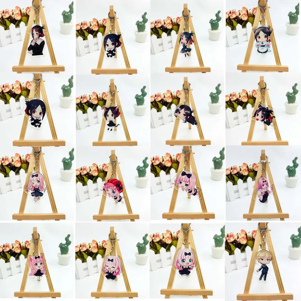 20pcs Anime Keychain Kaguya-sama: Love Is War Fujiwara Chika Shinomiya Kaguya Double Sided Acrylic Figure Pendant Jewelry Gift
20pcs Anime Keychain Kaguya-sama: Love Is War Fujiwara Chika Shinomiya Kaguya Double Sided Acrylic Figure Pendant Jewelry Gift
