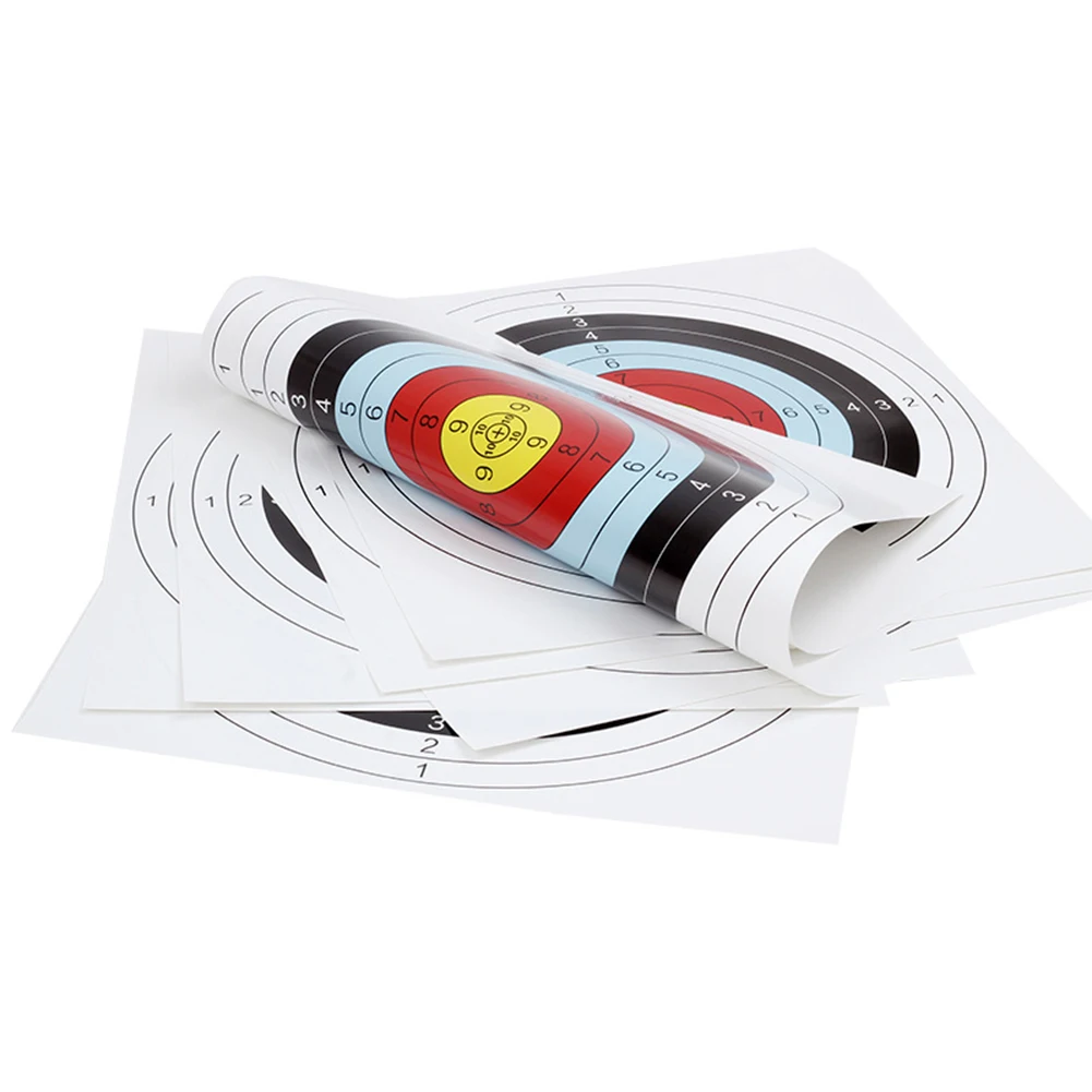 Brand New Circle Target Paper Archery Paper Size 40*40cm Practice Ten Ring Diameter 3cm Thick Coated Paper 16g 20×
Brand New Circle Target Paper Archery Paper Size 40*40cm Practice Ten Ring Diameter 3cm Thick Coated Paper 16g 20×