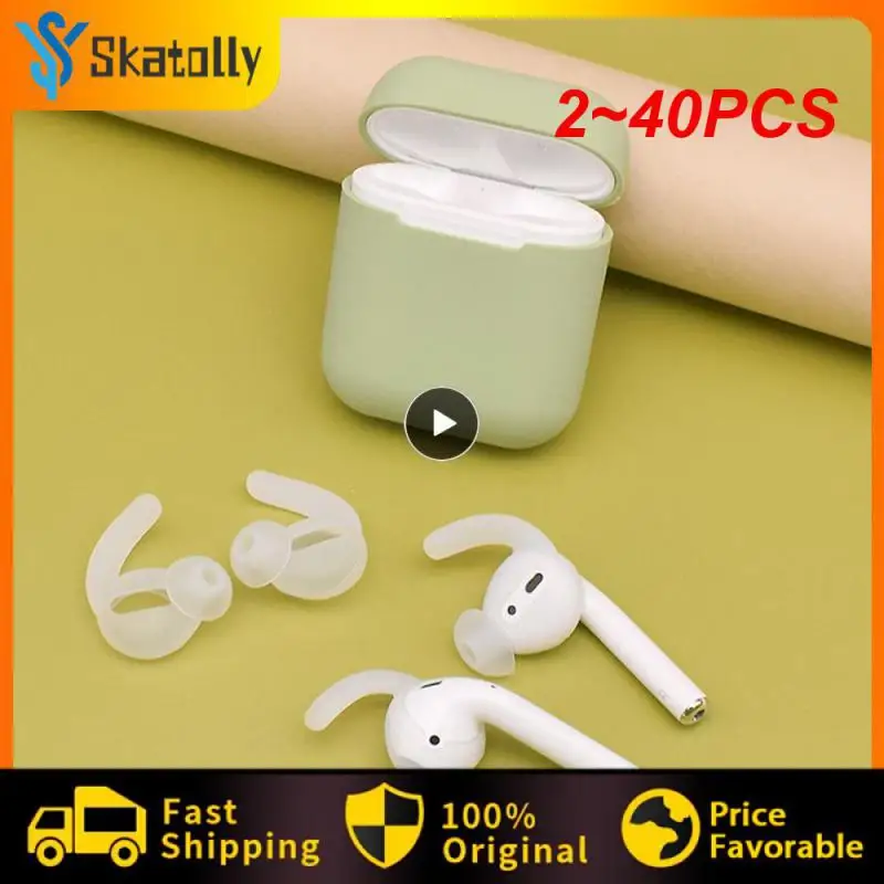 2~40PCS Pairs Earbuds Soft Silicone Cover for Airpods Protective Sleeve In-ear Anti-slip with Earhook Tips Earphones Cap
2~40PCS Pairs Earbuds Soft Silicone Cover for Airpods Protective Sleeve In-ear Anti-slip with Earhook Tips Earphones Cap