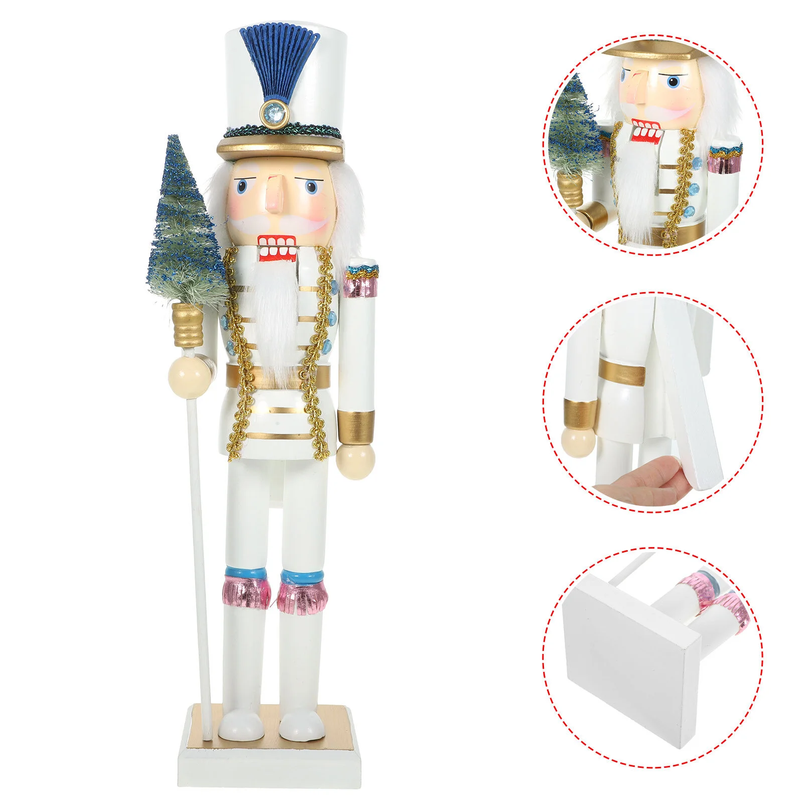 Drummer Nutcrackers Decorations Christmas Figures Wood Xmas Craft Desktop Ornament Ornaments
Drummer Nutcrackers Decorations Christmas Figures Wood Xmas Craft Desktop Ornament Ornaments