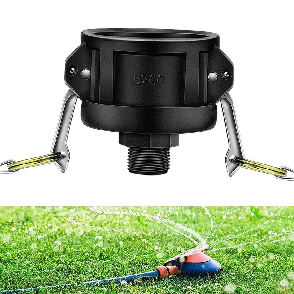 275 330 Gallon IBC Tote Tank Suitcase Drain Adapter Camlock Garden Water Hose 2 Inch Converts 2\" To 3/4\" Pipe Fittings
275 330 Gallon IBC Tote Tank Suitcase Drain Adapter Camlock Garden Water Hose 2 Inch Converts 2\" To 3/4\" Pipe Fittings