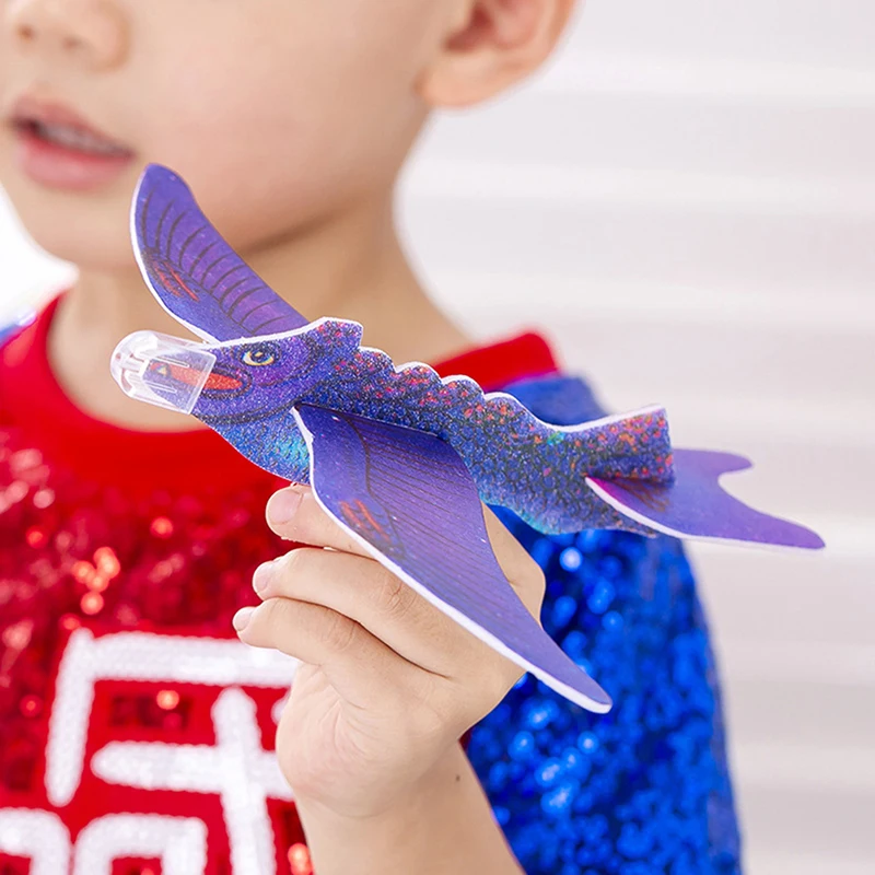 1/5 Pcs Dinosaur Flying Plane Hand Throw Flying Glider Plane Foam Aeroplane Model Flying Glider Plane Toys DIY Kids Game
1/5 Pcs Dinosaur Flying Plane Hand Throw Flying Glider Plane Foam Aeroplane Model Flying Glider Plane Toys DIY Kids Game