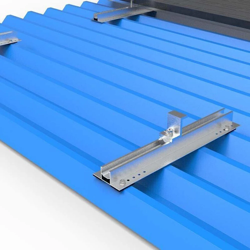 30/35mm Solar Modules PV Bracket Trapezoidal Sheet Flat Roof Aluminium Mounting Rail End Clamp PV Solar Panel Mount Accessories
30/35mm Solar Modules PV Bracket Trapezoidal Sheet Flat Roof Aluminium Mounting Rail End Clamp PV Solar Panel Mount Accessories