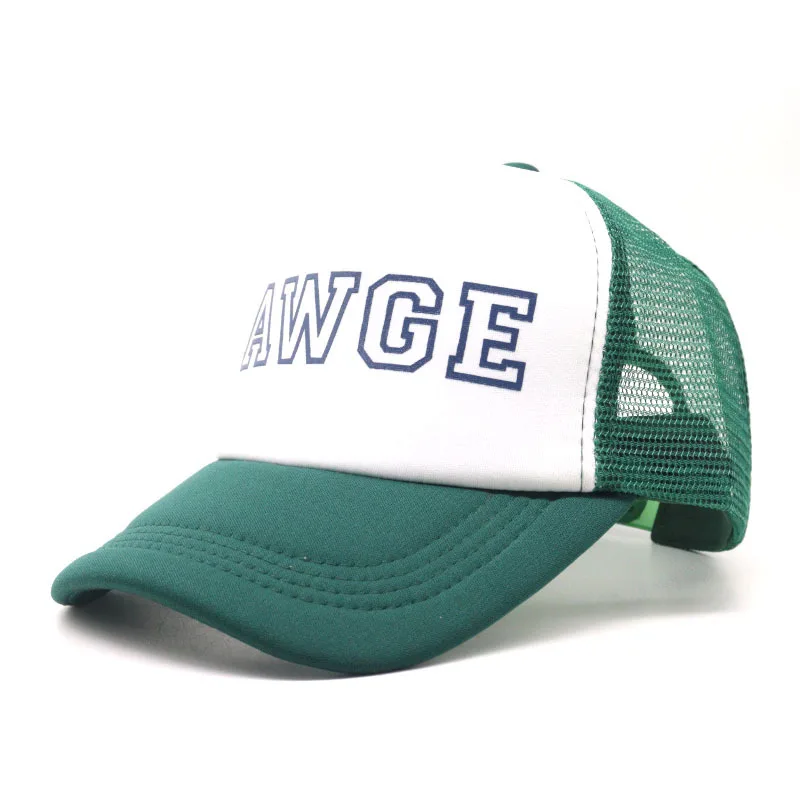 Summer Men's Mesh Net Baseball Cap Outdoor Sport AWGE Letter Snapback Caps for Women Unisex Breathable Trucker Bone Gorras
Summer Men's Mesh Net Baseball Cap Outdoor Sport AWGE Letter Snapback Caps for Women Unisex Breathable Trucker Bone Gorras