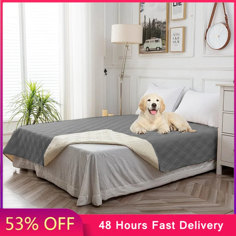 Waterproof Anti-slip Bedspread Pets Kids Urine Pad Bed Sheet Cover Quilted Mattress Pads Reusable King Size Beds Protector
Waterproof Anti-slip Bedspread Pets Kids Urine Pad Bed Sheet Cover Quilted Mattress Pads Reusable King Size Beds Protector