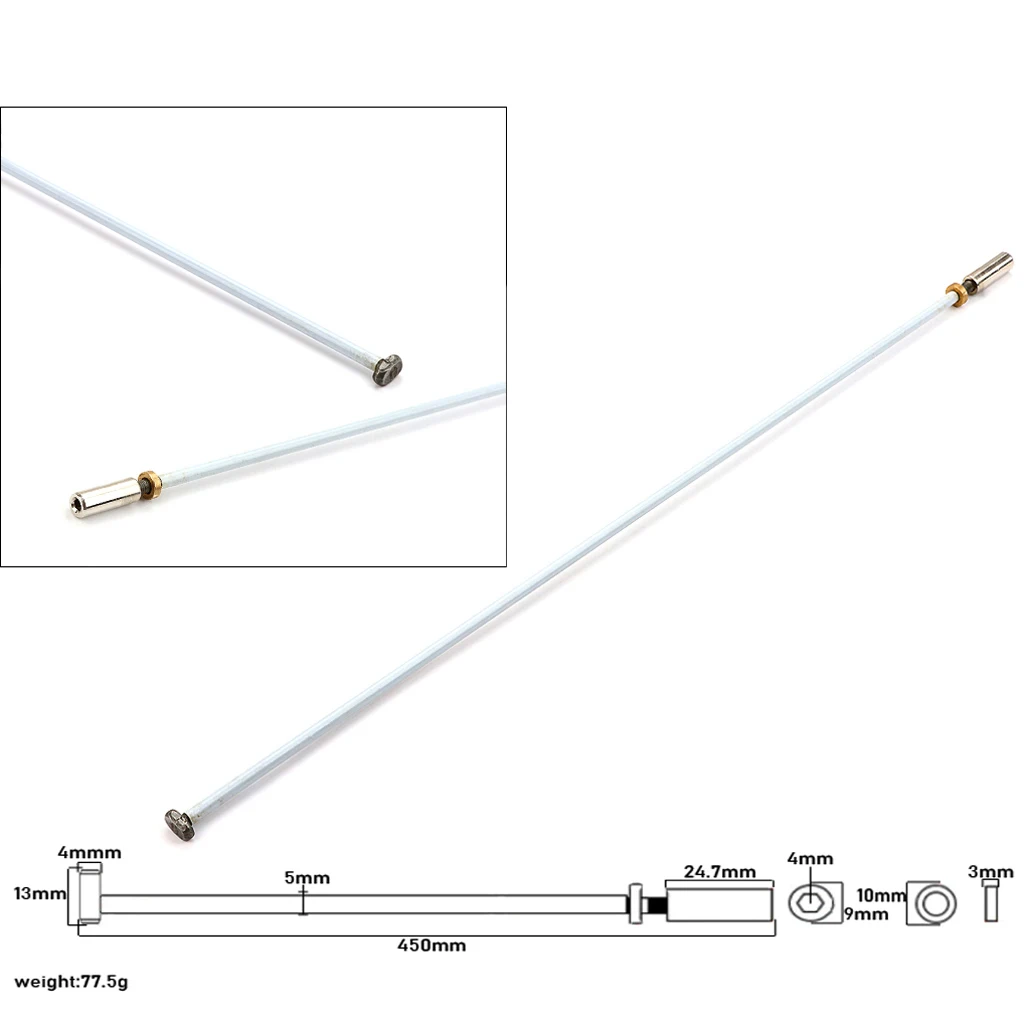 2 Way Adjustment Truss Rod Double Course Truss Rod For Guitar With Wrench Truss Rod 450mm white
2 Way Adjustment Truss Rod Double Course Truss Rod For Guitar With Wrench Truss Rod 450mm white