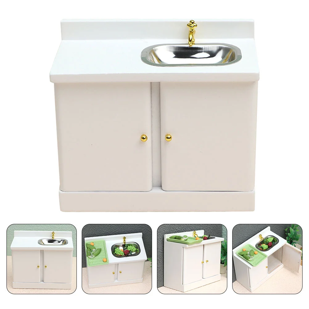 Mini House Sink Counter House Furniture Dollhouse Cupboard House Decor Tiny Furniture Decorate Ornament Wooden House Decoration
Mini House Sink Counter House Furniture Dollhouse Cupboard House Decor Tiny Furniture Decorate Ornament Wooden House Decoration