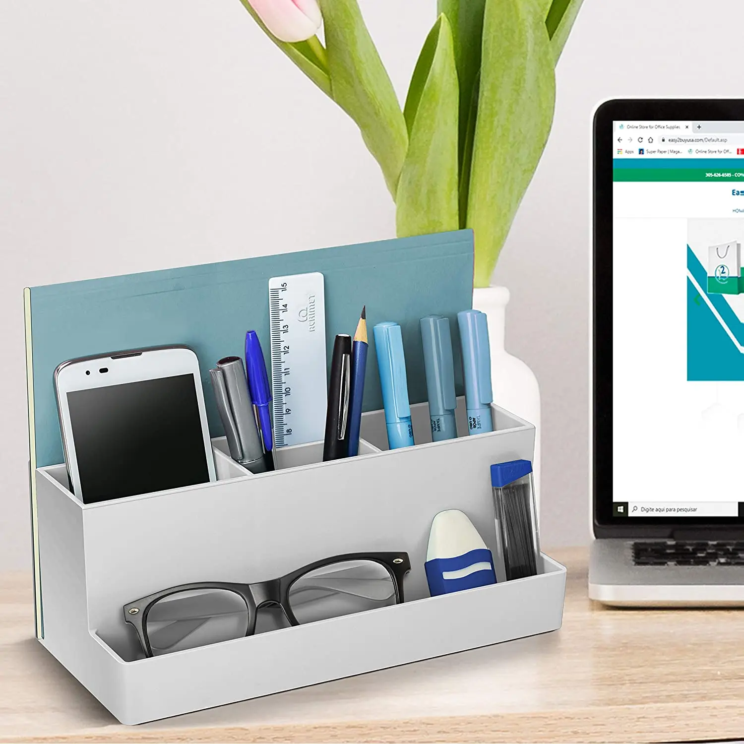 Multi Organizer Table Organizer (Color White) desktop storage drawer box storage box miscellaneous items cosmetics makeup co
Multi Organizer Table Organizer (Color White) desktop storage drawer box storage box miscellaneous items cosmetics makeup co