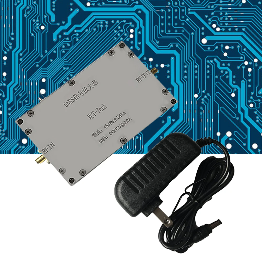 GNSS Signal Amplifier Gain 45Dbm Navigation Satellite Signal Transponder US Plug DC12V Power Supply For All Navigation Bands
GNSS Signal Amplifier Gain 45Dbm Navigation Satellite Signal Transponder US Plug DC12V Power Supply For All Navigation Bands