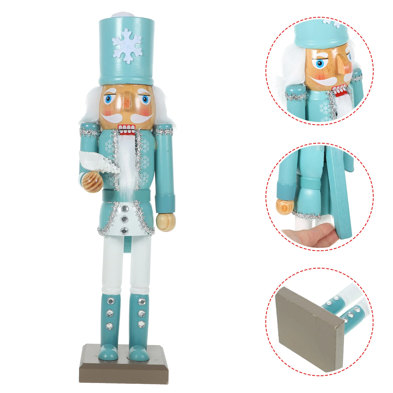 Christmas Nutcrackers Figures Wooden Ornament Decorations Desktop Collectible Gift
Christmas Nutcrackers Figures Wooden Ornament Decorations Desktop Collectible Gift