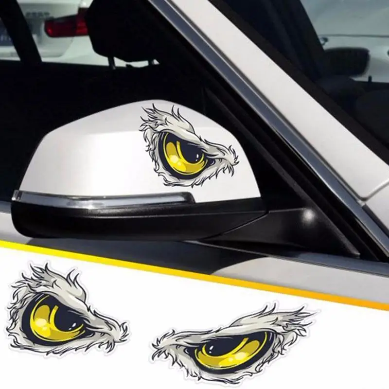 Car Stickers Reflective 3D Eyes Decals Sticker Car Body Sticker+Rearview Mirror Sticker+Car Head Styling Sticker Car Accessories
Car Stickers Reflective 3D Eyes Decals Sticker Car Body Sticker+Rearview Mirror Sticker+Car Head Styling Sticker Car Accessories